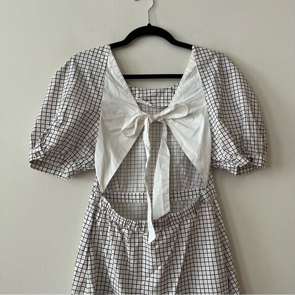 Baum und Pferdgarten Adalane Dress Puff Sleeve Mini Dress - Picture 5 of 9